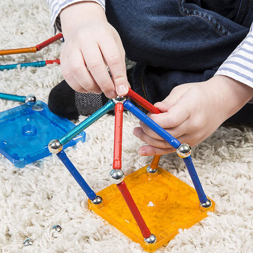 [DISCONTINUED] Geomag Classic Magnetic Construction Set Value Pack: Colour 40 + Glow 40