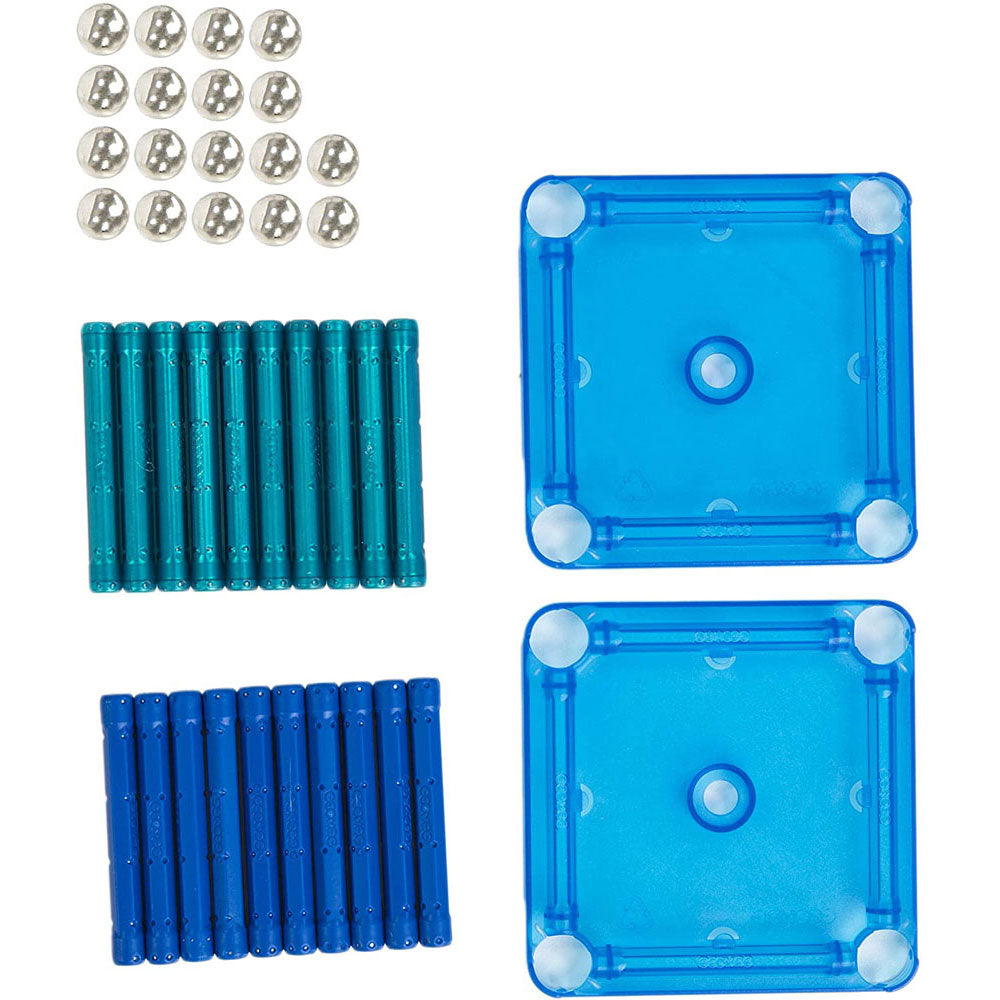 [DISCONTINUED] Geomag Classic Magnetic Construction Set Value Pack: Colour 40 + Glow 40