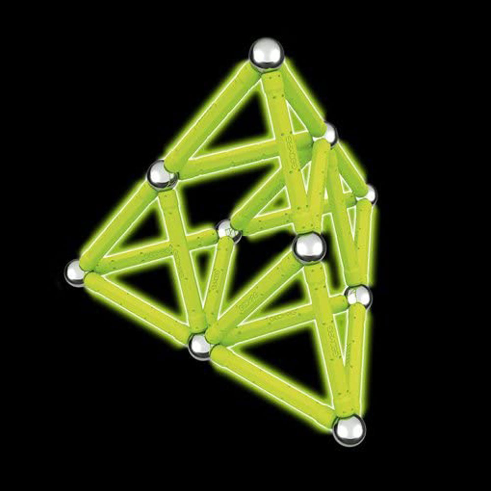 [DISCONTINUED] Geomag Classic Magnetic Construction Set Value Pack: Colour 40 + Glow 40