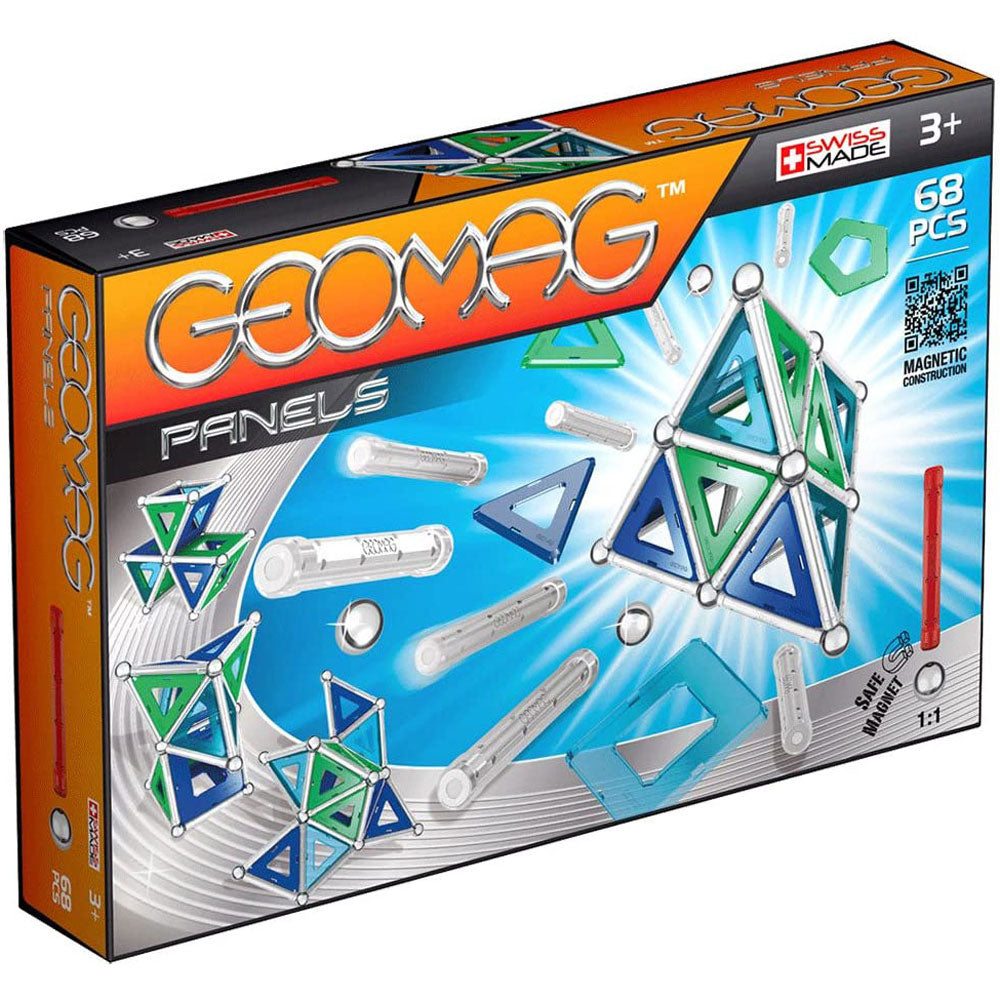 [DISCONTINUED] Geomag Classic Panels 68 Piece Magnetic Construction Set