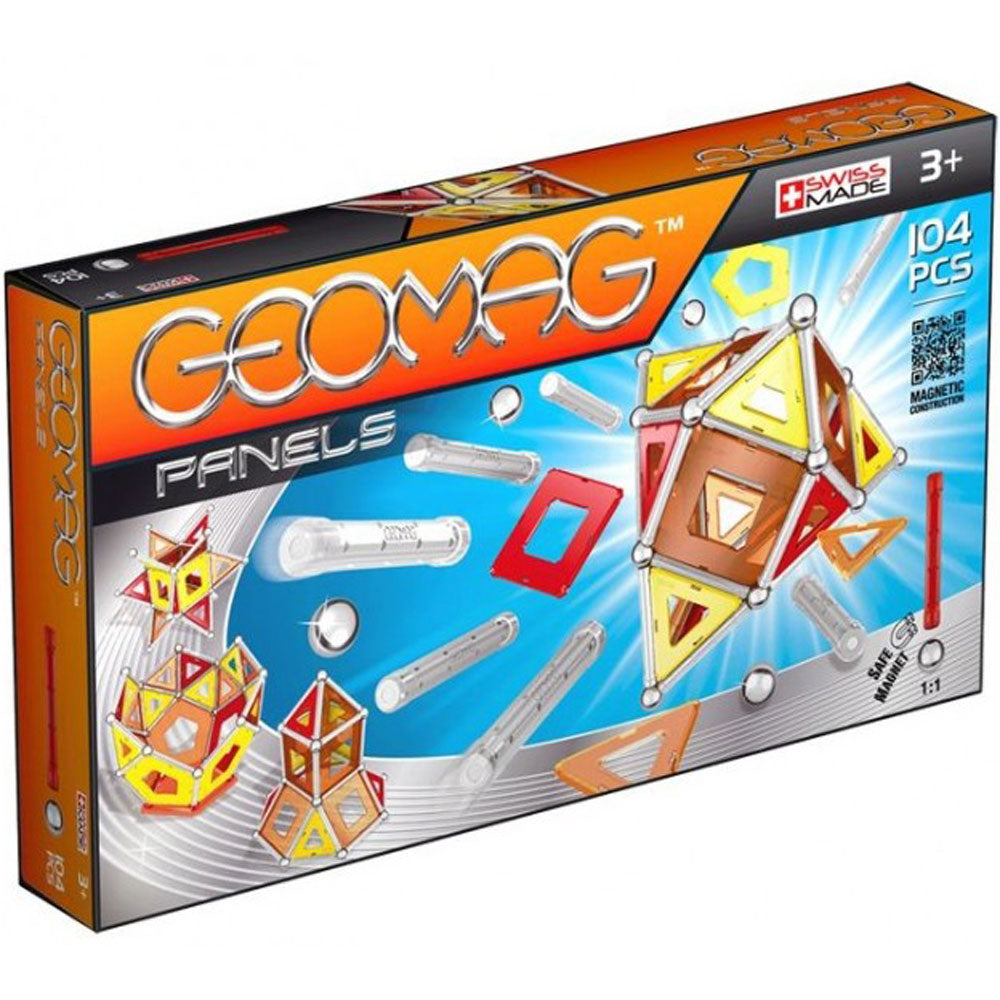 [DISCONTINUED] Geomag Classic Panels 104 Piece Magnetic Construction Set