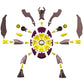 [DISCONTINUED] Geomag Kor Proteon Vulkram 103 Piece Magnetic Construction Set