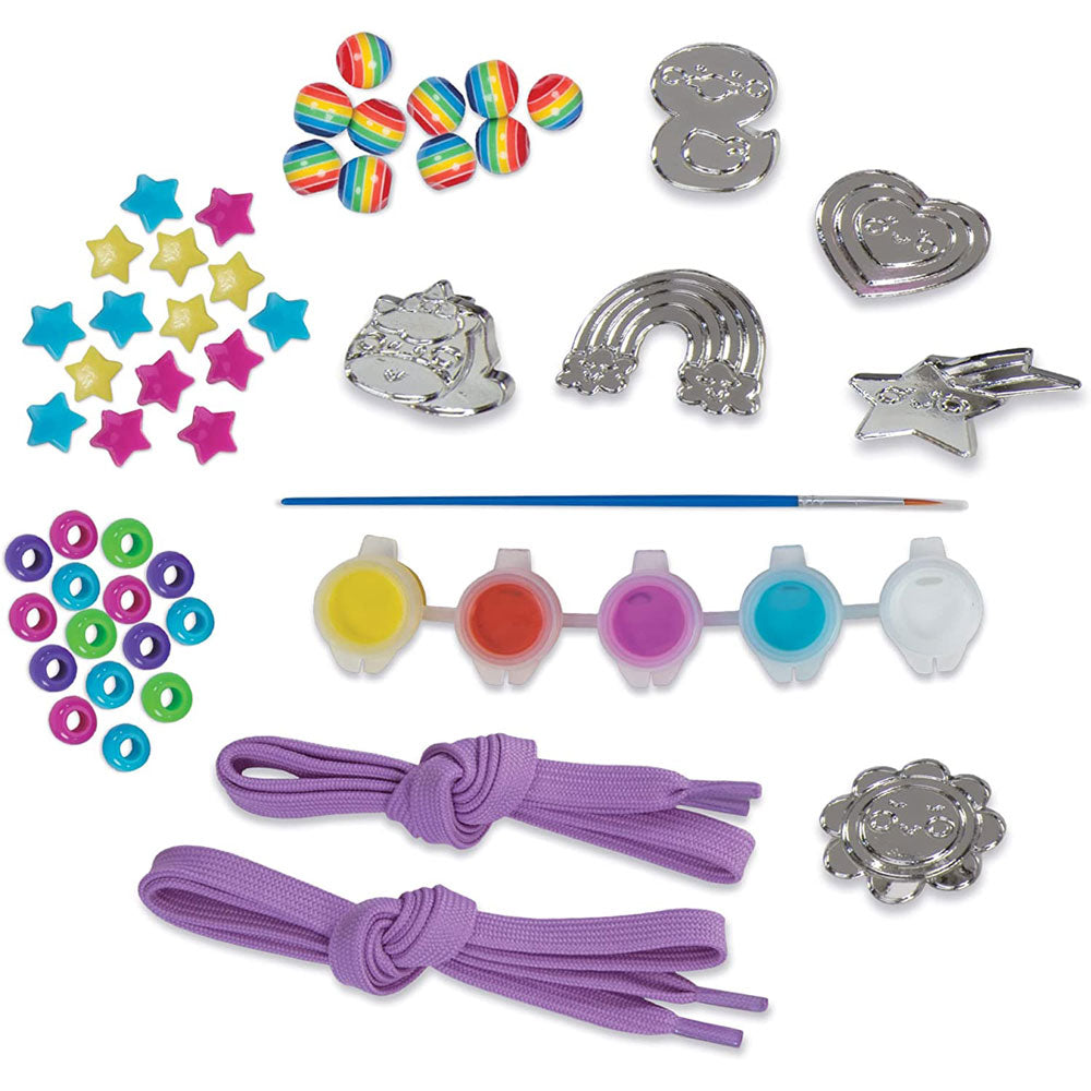 Galt Craft Lucky Laces with 6 blank charms to paint