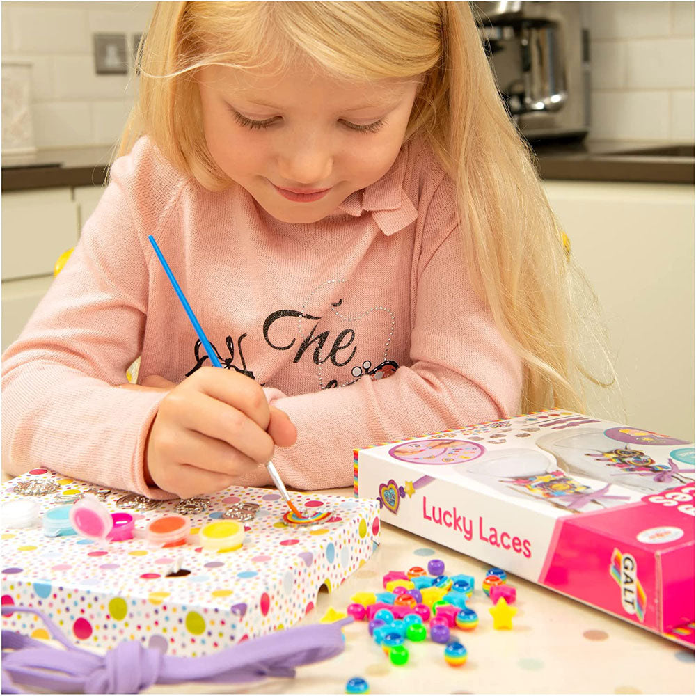 Lucky Laces Craft Kit great birthday gift from Galt for girls