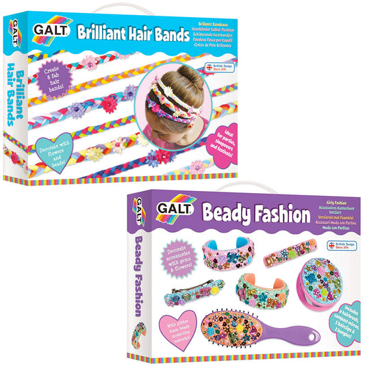 Galt Craft Value Pack - Hair Bands & Beady Fashion