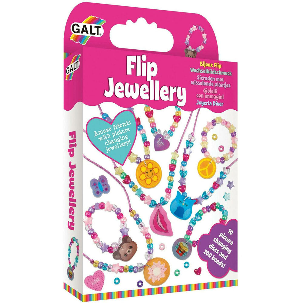 Flip Jewellery Craft Kit from Galt for girls aged 5 years and up