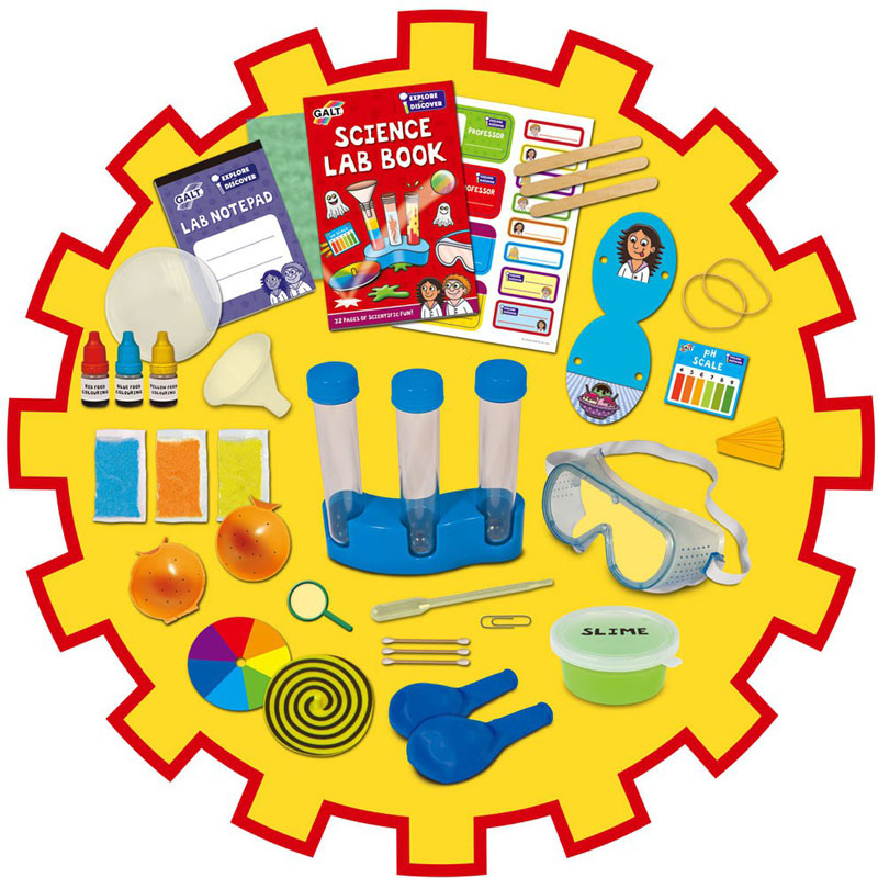 Explore & Discover Science Lab Kit by Galt with 20 fun experiments