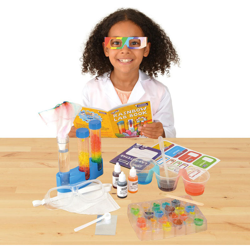 Explore & Discover Rainbow Lab Kit by Galt for boys and girls