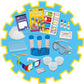Galt Science Explore & Discover Rainbow Lab Kit STEM toy for kids