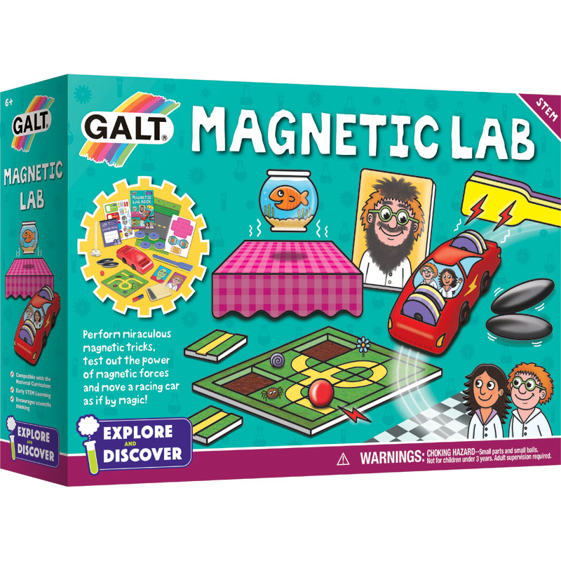 Science Explore & Discover Magnetic Lab Kit from Galt for kids aged 6 years and up