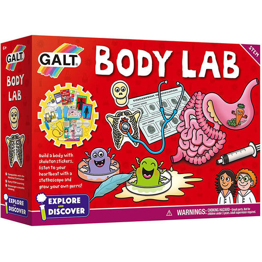 Science Explore & Discover Body Lab Kit from Galt for kids aged 6 years and up