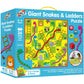 Giant Snakes and Ladders 36 piece Floor Puzzle from Galt for kids aged 3 years and up