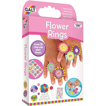 Flower Rings Craft Kit from Galt for kids aged 6 years and up