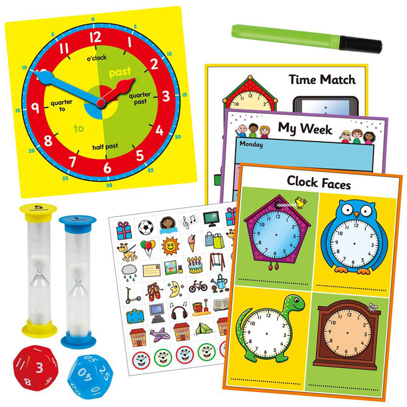 Tell The Time Set learning toy from Galt for boys and girls
