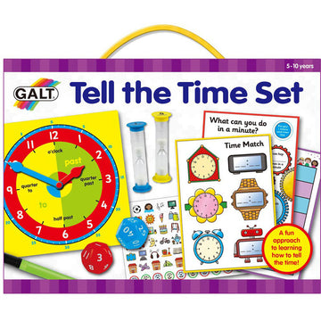 Tell The Time Set educational toy from Galt for kids aged 5 years and up