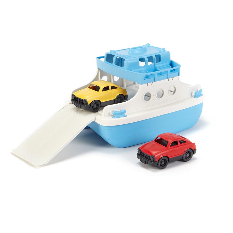 [DISCONTINUED] Green Toys Ferry Boat with 2 Mini Cars