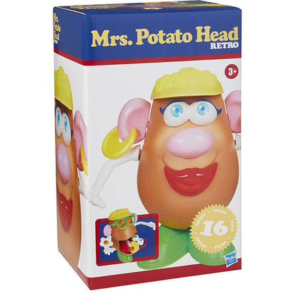 Mrs. Potato Head Retro Figure by Hasbro in classic box packaging