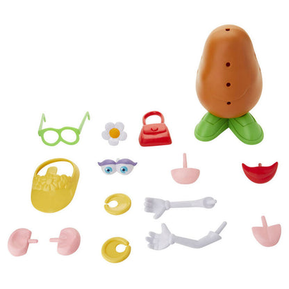 Mrs. Potato Head Retro Figure with different parts and accessories