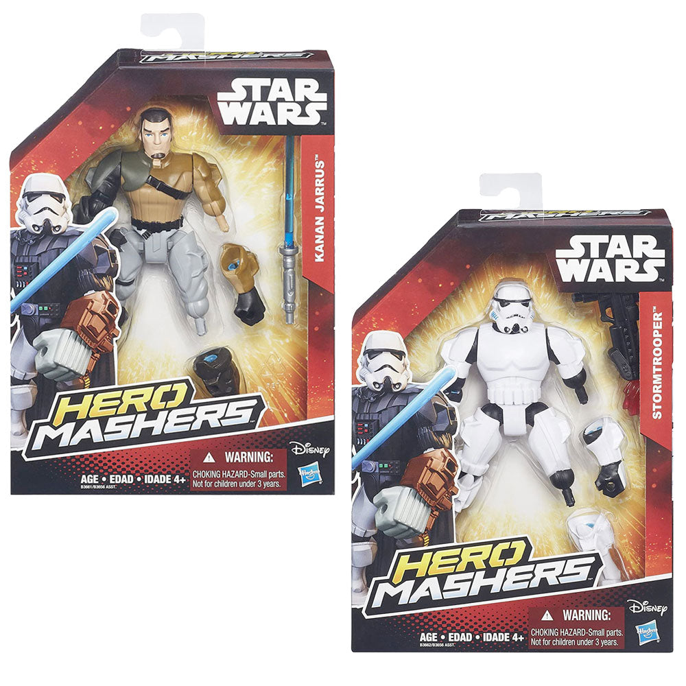 [DISCONTINUED] Hasbro Star Wars Hero Mashers Action Figure Value Pack: Kanan Jarrus + Stormtrooper