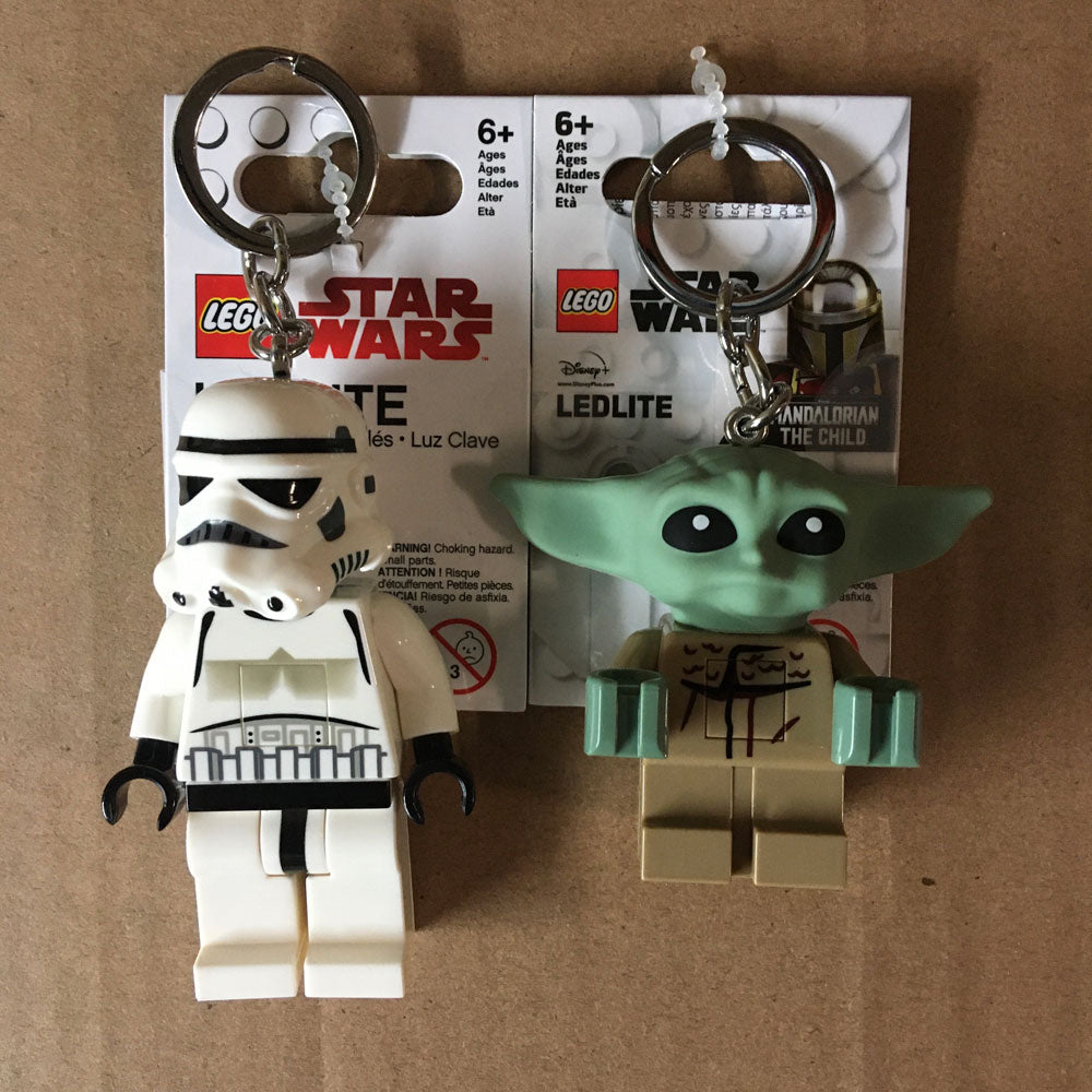 [DISCONTINUED] LEGO Star Wars LED Lite Key Light Keychain Value Pack: Stormtrooper + The Child