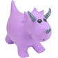 [DISCONTINUED] Happy Hopperz Ride-On Bouncing Animal: Purple Triceratops SM