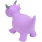 [DISCONTINUED] Happy Hopperz Ride-On Bouncing Animal: Purple Triceratops SM