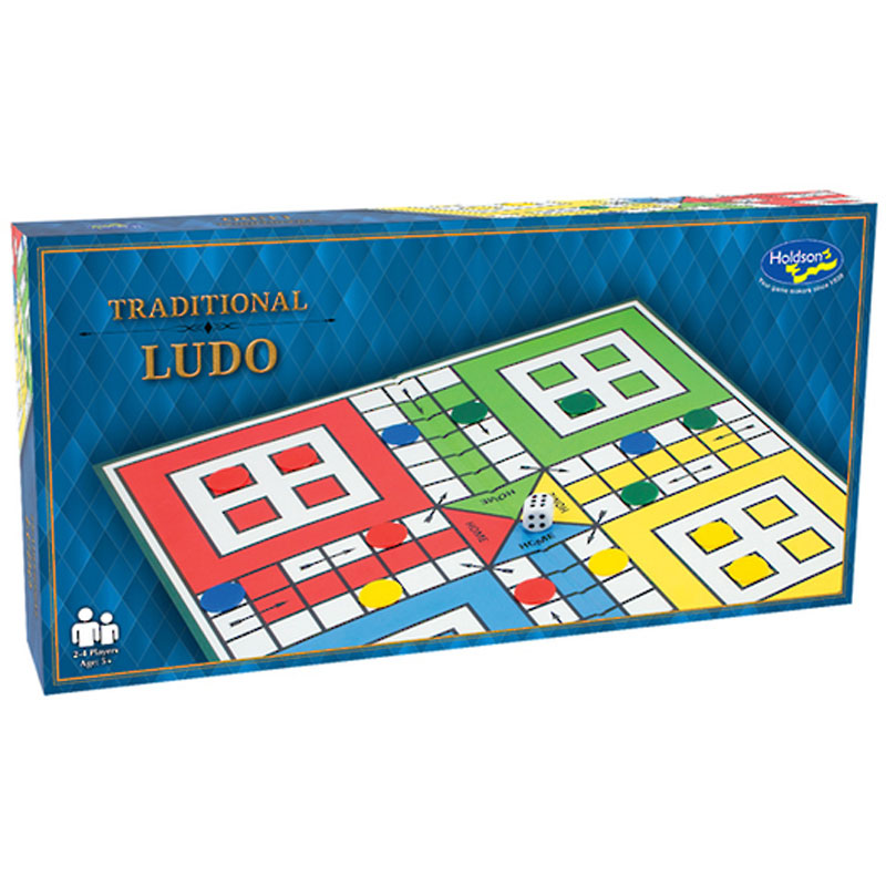 Ludo Traditional Boxed Board Game by Holdson