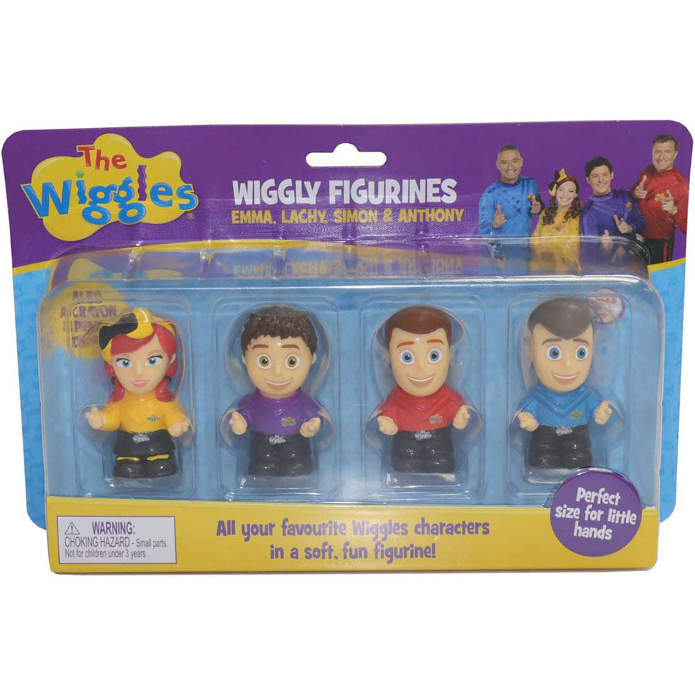 [DISCONTINUED] The Wiggles Figurines 4 Pack: Simon, Anthony, Emma and Lachy
