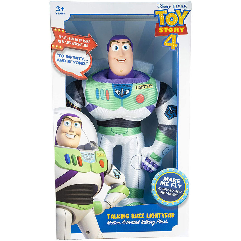 [DISCONTINUED] Disney Toy Story 4 Buzz Lightyear Motion Activated Talking Plush
