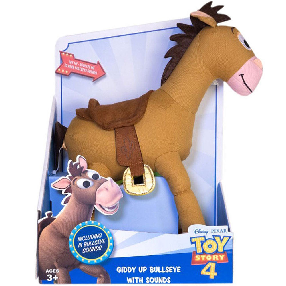 [DISCONTINUED] Toy Story 4 Giddy Up Bullseye with Sounds Interactive Plush Horse