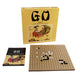 Deluxe Go Set Board Game by John N. Hansen with 11.75 inch Wooden Board
