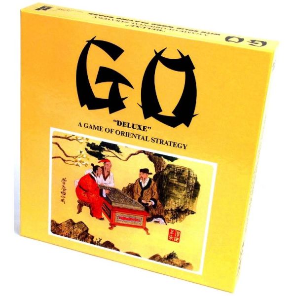 Deluxe Wooden Go Set Oriental Strategy Board Game by John N. Hansen