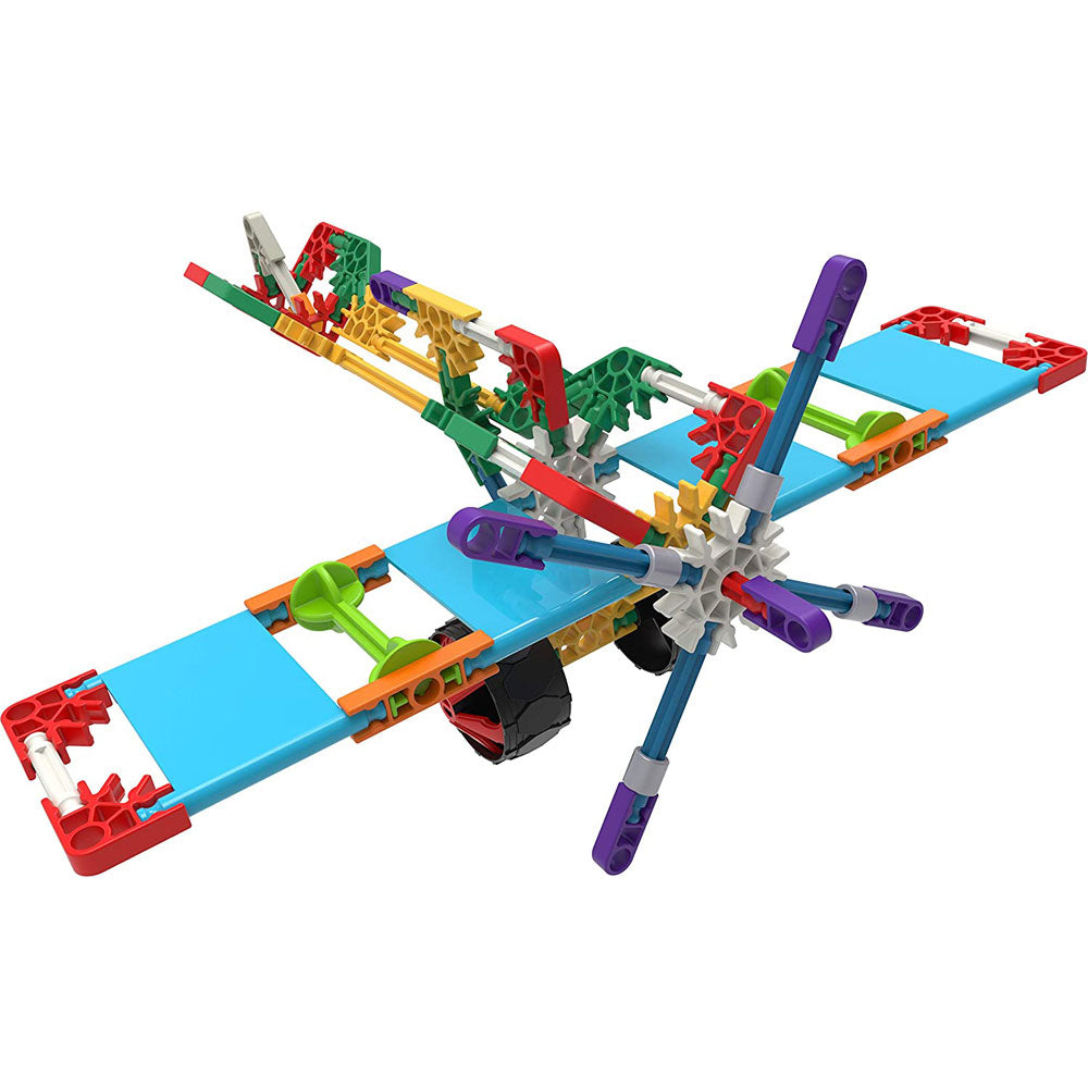 Build a plane with the 40 Model Building Set by K'Nex for beginners