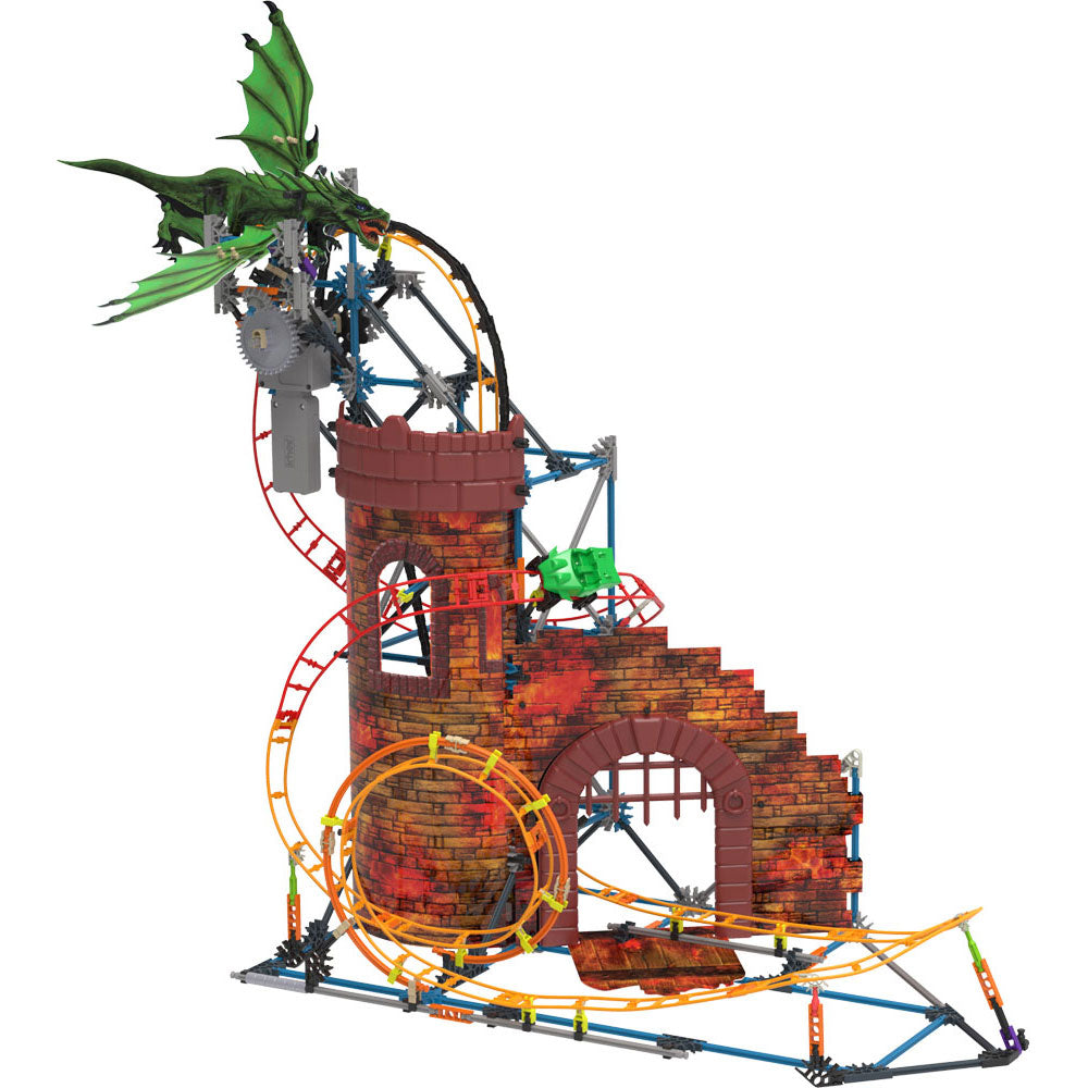 [DISCONTINUED] K'Nex 34043 Dragon Revenge Roller Coaster Motorised Building Set