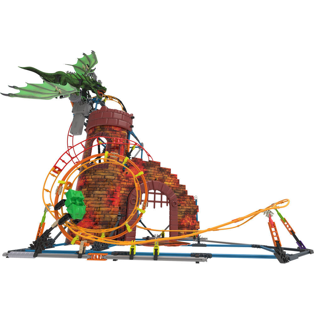 [DISCONTINUED] K'Nex 34043 Dragon Revenge Roller Coaster Motorised Building Set