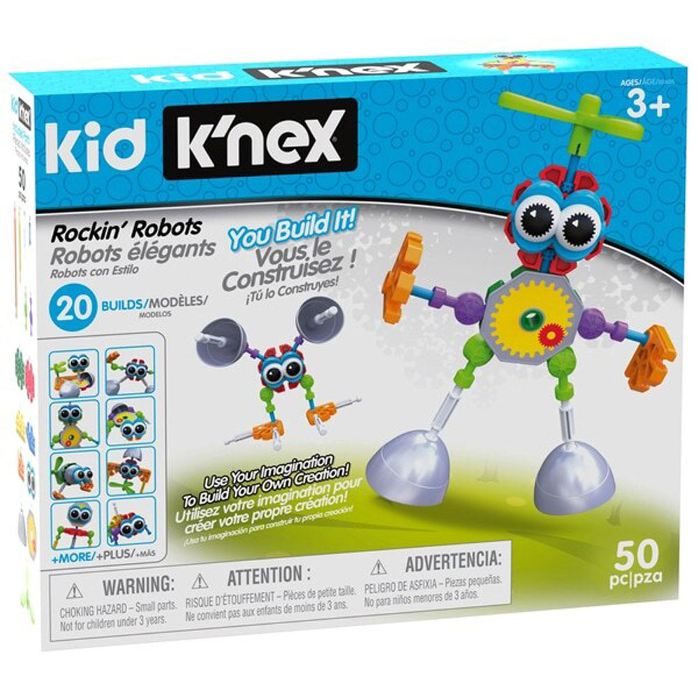 [DISCONTINUED] K’Nex Kid K'nex 85009 Rockin' Robots Building Set