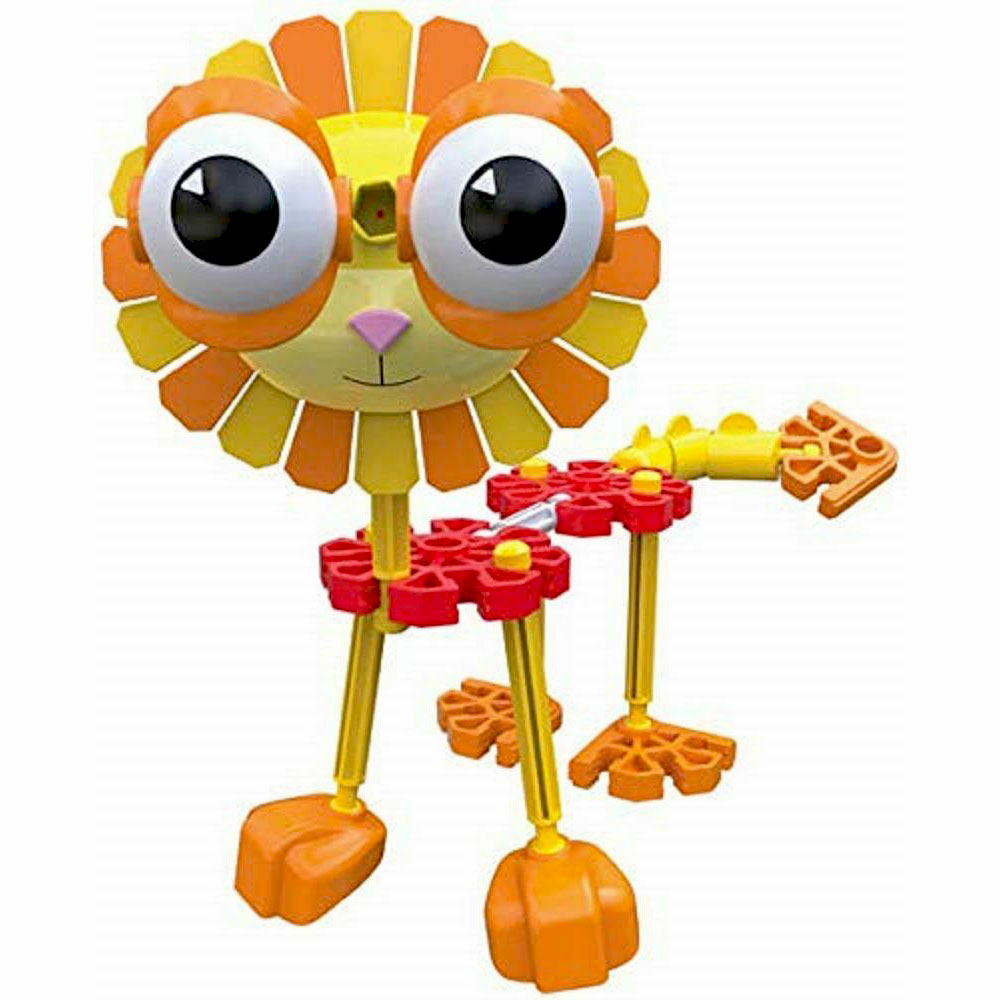 Build a lion with the Safari Mates Building Set from Kid K'nex