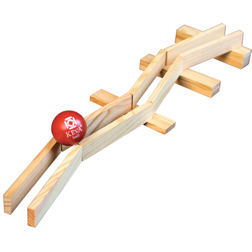 [DISCONTINUED] KEVA Planks Wooden Construction Toys - Contraptions 50 Piece Set