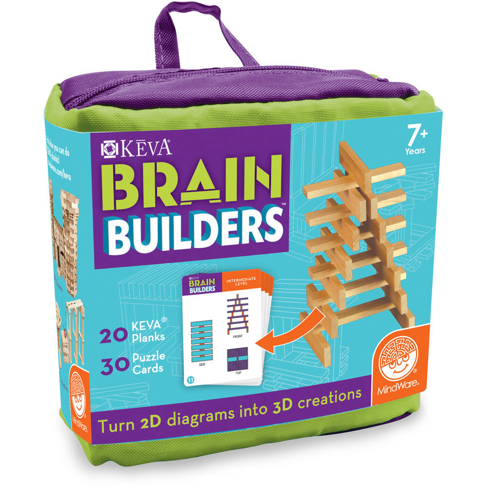 [DISCONTINUED] KEVA Planks Wooden Construction Toys - Brain Builders