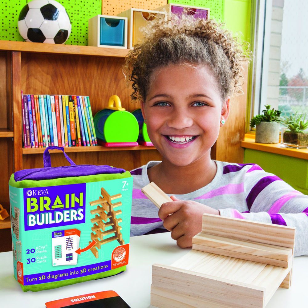 [DISCONTINUED] KEVA Planks Wooden Construction Toys - Brain Builders