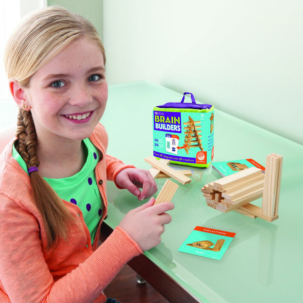[DISCONTINUED] KEVA Planks Wooden Construction Toys - Brain Builders