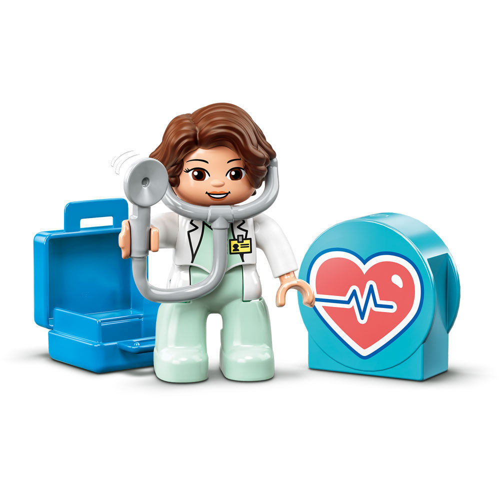 [DISCONTINUED] LEGO DUPLO Value Pack: 10968 Doctor Visit + 10980 Green Building Plate + Gift Wrapping