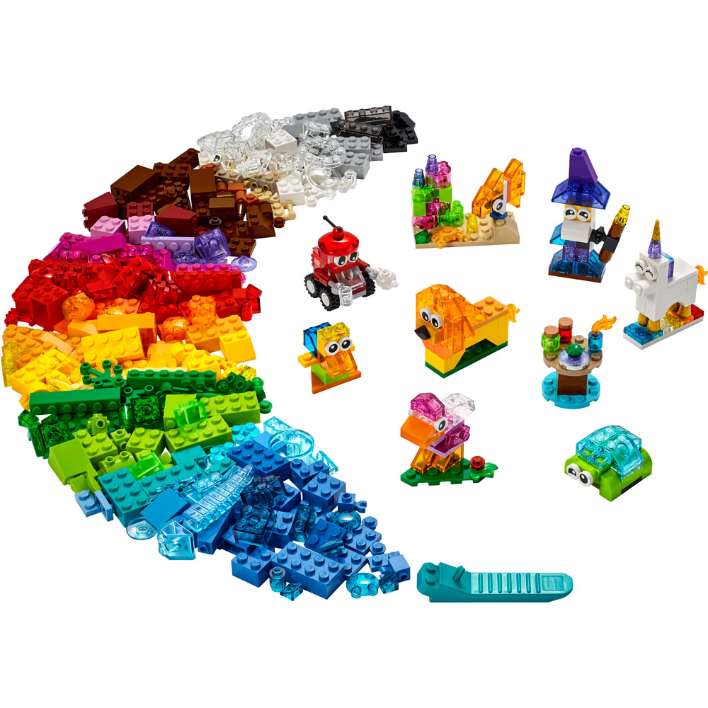 [DISCONTINUED] LEGO Classic 11013 Creative Transparent Bricks