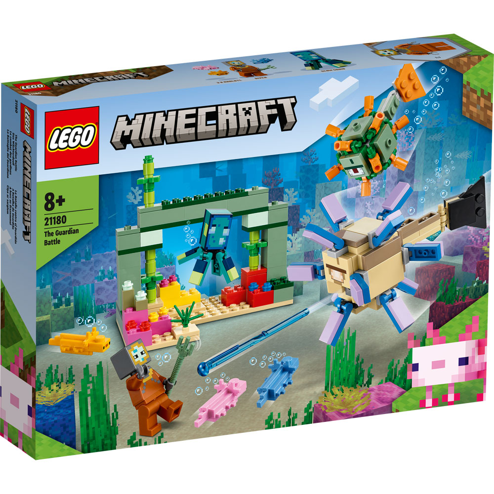[DISCONTINUED] LEGO Minecraft Value Pack: 21180 The Guardian Battle + 21184 The Bakery