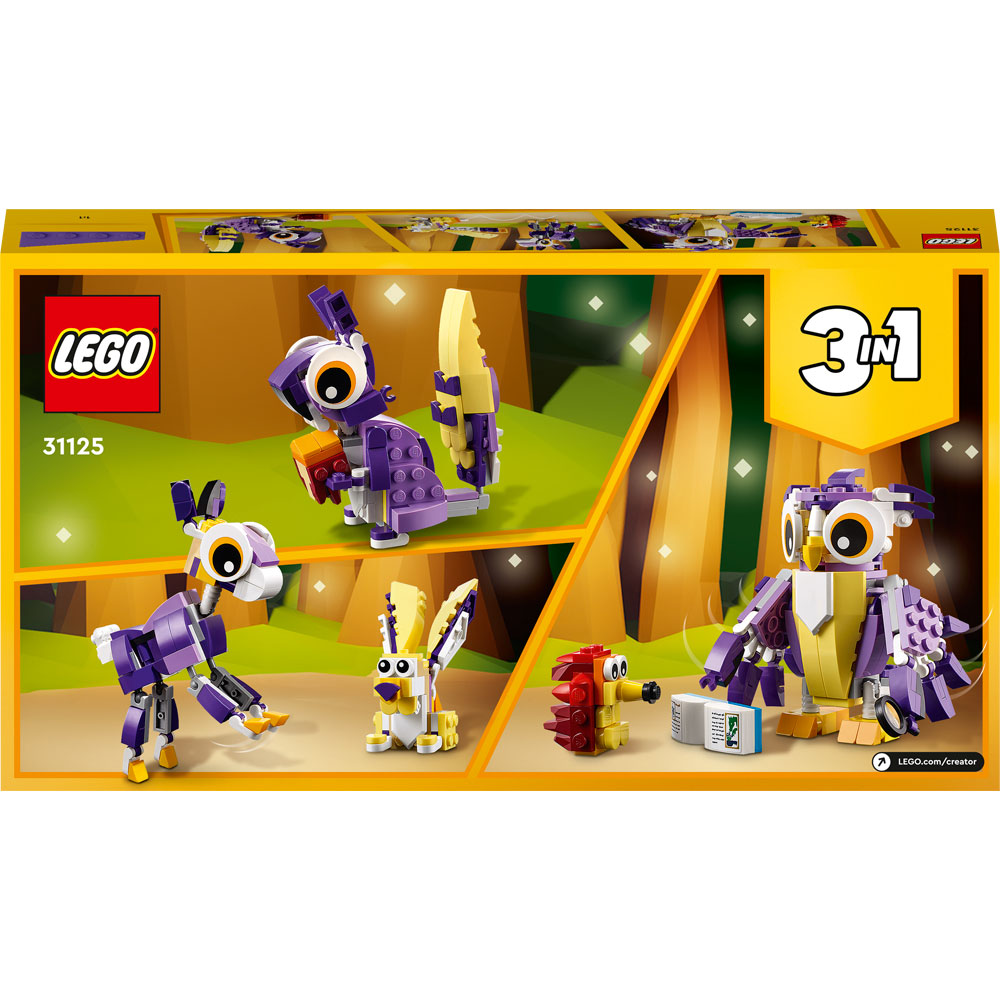 LEGO Creator 3-in-1 31125 Fantasy Forest Creatures