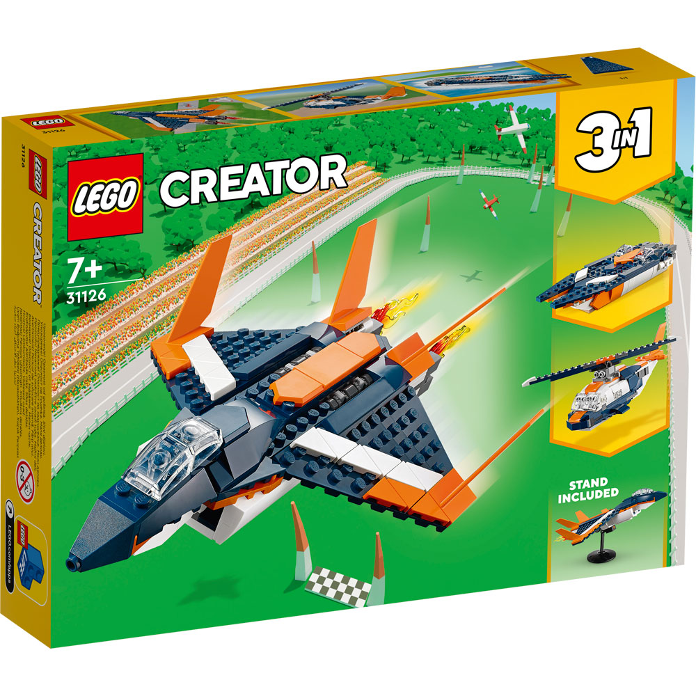 LEGO Creator 3-in-1 31126 Supersonic-jet