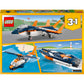 LEGO Creator 3-in-1 31126 Supersonic-jet