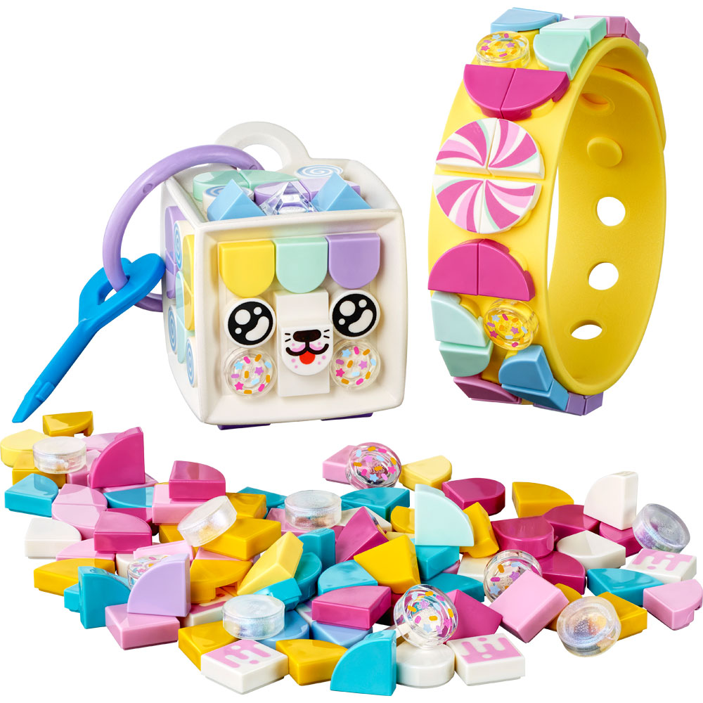 [DISCONTINUED] LEGO DOTS 41944 Candy Kitty Bracelet & Bag Tag