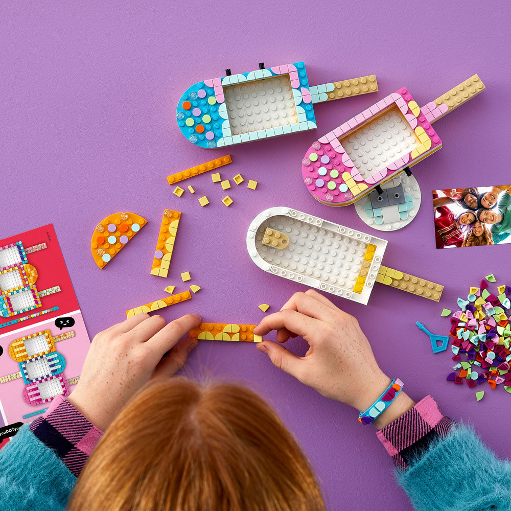 [DISCONTINUED] LEGO DOTS 41956 Ice Cream Picture Frames & Bracelet