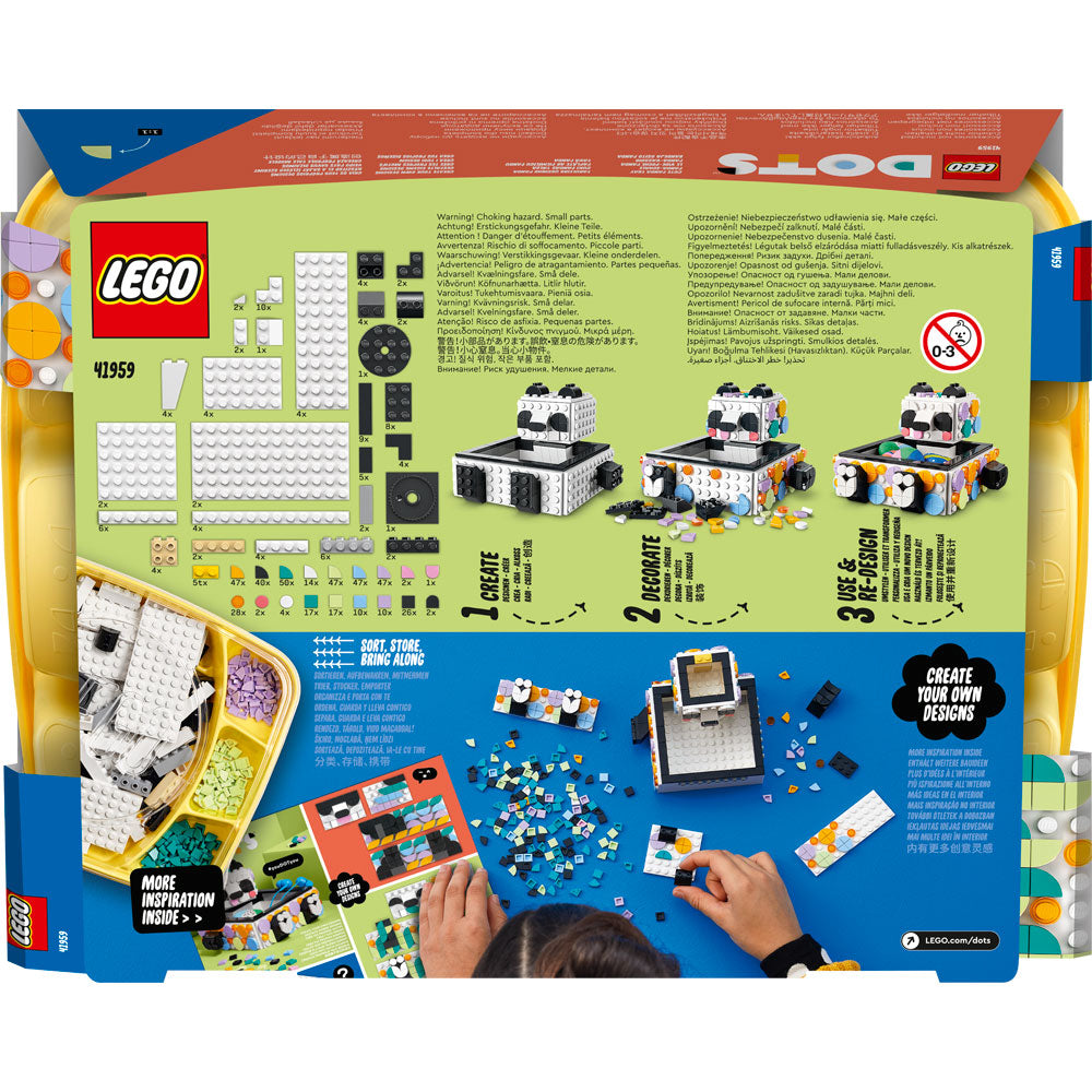 [DISCONTINUED] LEGO DOTS 41959 Cute Panda Tray
